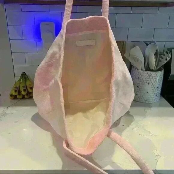 Stoney Clover Lane Pink Terry Large Tote - Picture 5 of 5